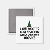AIMANT BAKE STUFF REGARDER LES FILMS DE NOËL (Recto/Verso)