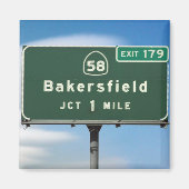 Aimant Bakersfield Exit (Devant)