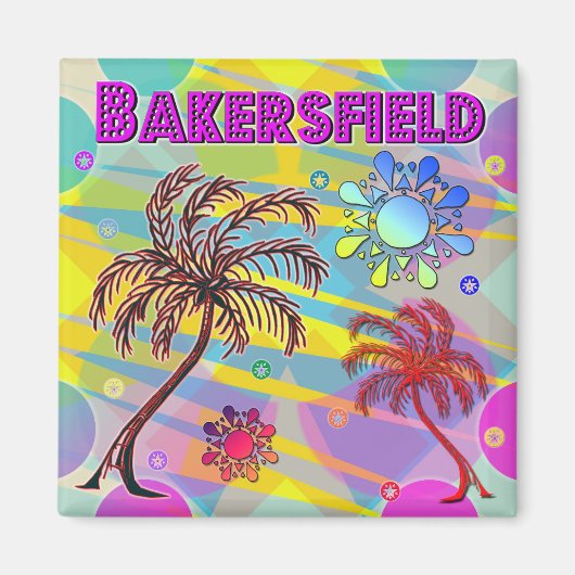 Aimant Bakersfield Happy et Hope (Devant)