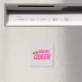 Aimant Baking Queen Pattern for Cake and Sweets Lovers (In Situ (Lave-vaisselle))