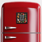 Aimant Baking Spirits Bright Gingerbread Noël Cookie