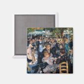 Aimant Bal au Moulin de la Galette, Auguste Renoir (Recto/Verso)