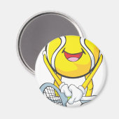Aimant Bal De Tennis (Recto/Verso)
