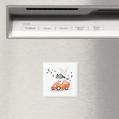 Aimant Balade en hopping Bunny Carrot (In Situ (Lave-vaisselle))
