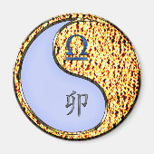 Aimant Balance & Lapin de Feu (Devant)