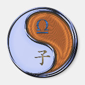 Aimant Balance & Rat de Bois (Devant)