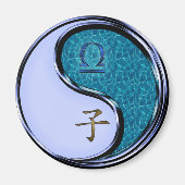 Aimant Balance & Rat d'eau (Devant)