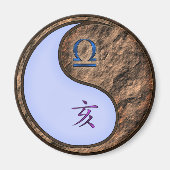 Aimant Balance & Sanglier de Terre (Devant)