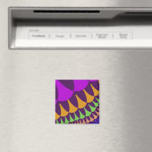 Aimant Balances violettes et orange (In Situ (Lave-vaisselle))