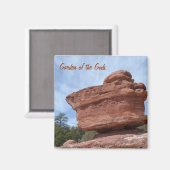 Aimant Balancing Rock- Jardin des Dieux (Recto/Verso)