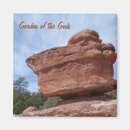 Aimant Balancing Rock- Jardin des Dieux (Devant)