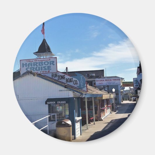 Aimant Balboa Fun Zone, Newport Beach, Californie (Devant)