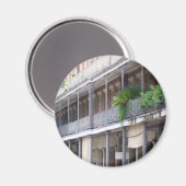 Aimant Balcons dans le quartier français (Recto/Verso)