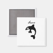 Aimant Baleine à orques (Recto/Verso)