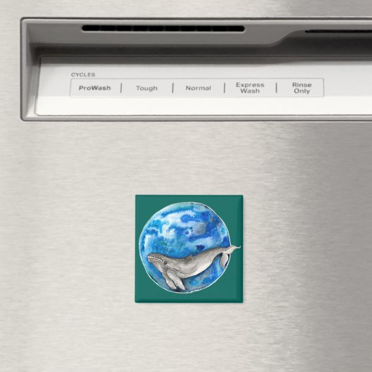 Aimant Baleine bleue (In Situ (Lave-vaisselle))