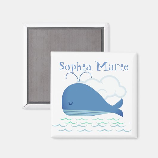 Aimant Baleine détendue (Recto/Verso)