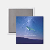 Aimant Baleine volante (Recto/Verso)