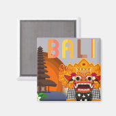 Aimant Bali Barong & Danseuse (Recto/Verso)