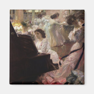 Aimant Ball blanche, 1903
