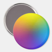 Aimant Balle arc-en-ciel (Recto/Verso)