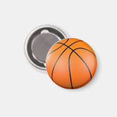 Aimant balle de basket-ball 3D (Recto/Verso)