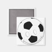 AIMANT BALLE DE FOOTBALL (Recto/Verso)