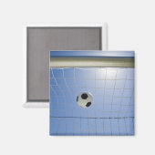Aimant Balle de football et objectif 2 (Recto/Verso)