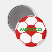 Aimant balle de football mexicaine (Recto/Verso)