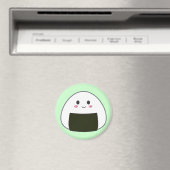 Aimant Balle de riz Kawaii "Onigiri" (In Situ (Lave-vaisselle))