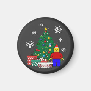 Aimant Balle de sapin de Noël