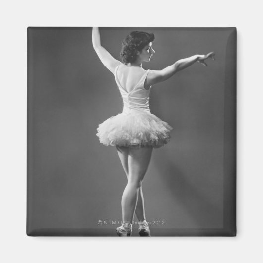 Aimant Ballerina à Tutu (Devant)