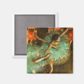 Aimant Ballerina Dance Green Dancer Edger Degas Peinture (Recto/Verso)