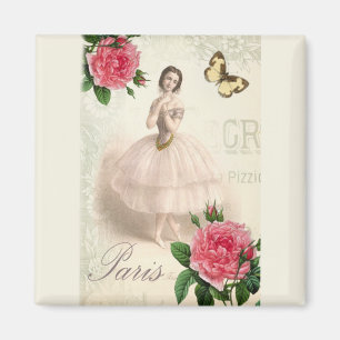 Aimant Ballerina parisienne