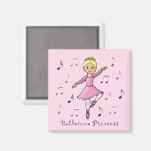 Aimant Ballerina Princess (Recto/Verso)