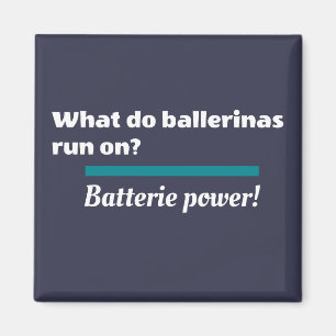 Aimant Ballerinas Ballet Dance Plaisanterie Batterie