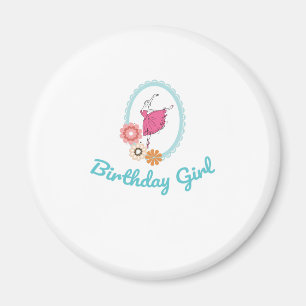 Aimant Ballet Anniversaire de Ballerina