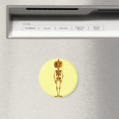 Aimant Ballet : Première position plat (In Situ (Lave-vaisselle))