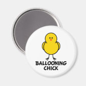Aimant Balloing Chick (Recto/Verso)