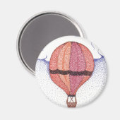 Aimant Ballon à air chaud (Recto/Verso)