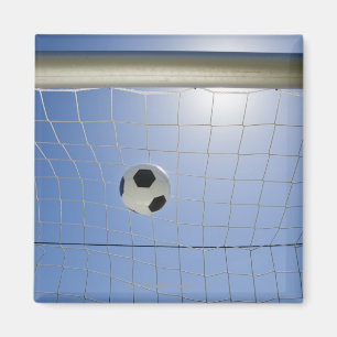 Aimant Ballon de football et but 2