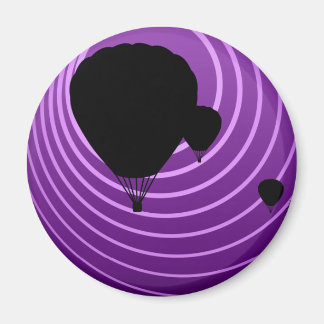 Aimant ballon de la scène du soleil