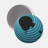 Aimant ballon de lune (Recto/Verso)