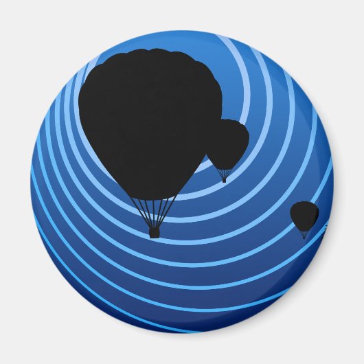 Aimant ballon de lune (Devant)