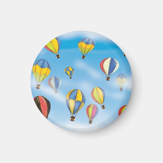 Aimant Ballons à air chaud (Devant)
