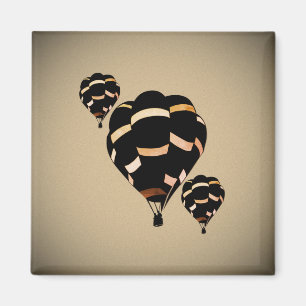 Aimant Ballons à air chaud rustiques