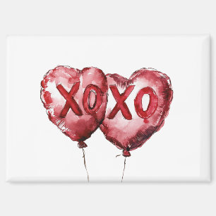 Aimant Ballons cardiaques Red XOXO