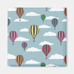 Aimant Ballons chauds colorés