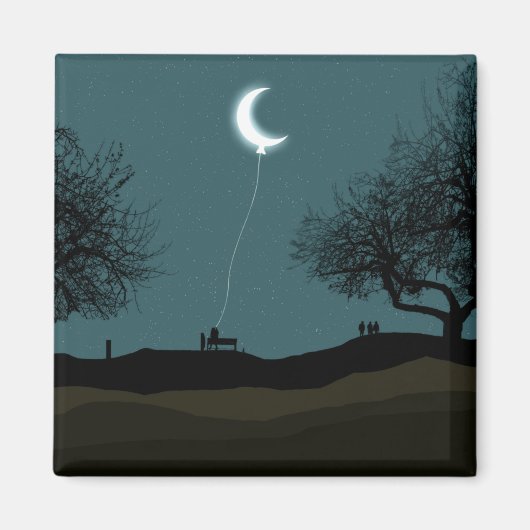 Aimant Ballons de lune (Devant)