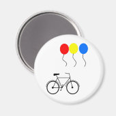 Aimant Ballons et vélo (Recto/Verso)