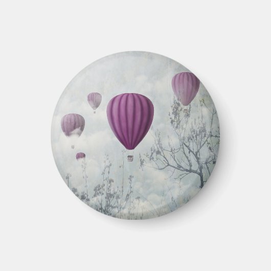 Aimant Ballons roses (Devant)